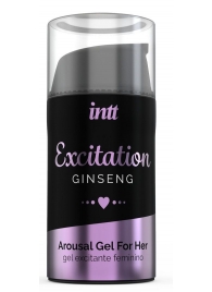 Женский возбуждающий интимный гель Excitation Ginseng - 15 мл. - INTT - купить с доставкой в Петропавловске-Камчатском