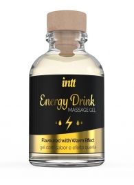 Массажный гель с согревающим эффектом Energy Drink - 30 мл. - INTT - купить с доставкой в Петропавловске-Камчатском