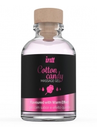 Массажный гель с согревающим эффектом Cotton Candy - 30 мл. - INTT - купить с доставкой в Петропавловске-Камчатском