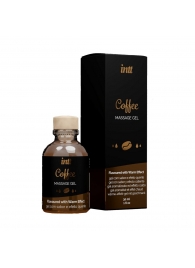 Массажный гель с согревающим эффектом Coffee - 30 мл. - INTT - купить с доставкой в Петропавловске-Камчатском