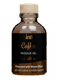 Массажный гель с согревающим эффектом Coffee - 30 мл. - INTT - купить с доставкой в Петропавловске-Камчатском