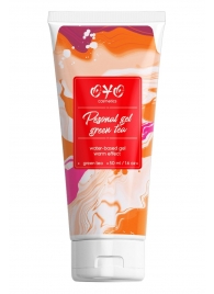 Интимная смазка на водной основе с согревающим эффектом OYO Personal Gel Green Tea - 50 мл. - OYO - купить с доставкой в Петропавловске-Камчатском