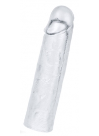 Прозрачная насадка-удлинитель Flawless Clear Penis Sleeve Add 1 - 15,5 см. - Lovetoy - в Петропавловске-Камчатском купить с доставкой