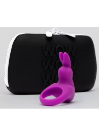 Фиолетовое эрекционное виброкольцо Happy Rabbit Cock Ring Kit - Happy Rabbit - в Петропавловске-Камчатском купить с доставкой