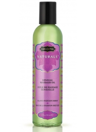 Массажное масло Naturals Island Passion Berry с ароматом тропических фруктов - 236 мл. - Kama Sutra - купить с доставкой в Петропавловске-Камчатском