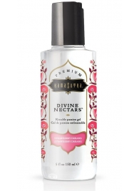 Гель-лубрикант на водной основе Divine Nectars Strawberry Dream с ароматом клубники - 150 мл. - Kama Sutra - купить с доставкой в Петропавловске-Камчатском