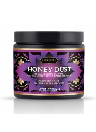 Пудра для тела Honey Dust Body Powder с ароматом малины - 170 гр. - Kama Sutra - купить с доставкой в Петропавловске-Камчатском