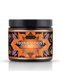Пудра для тела Honey Dust Body Powder с ароматом манго - 170 гр. - Kama Sutra - купить с доставкой в Петропавловске-Камчатском