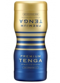 Мастурбатор TENGA Premium Dual Sensation Cup - Tenga - в Петропавловске-Камчатском купить с доставкой