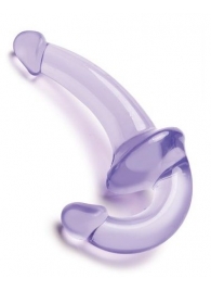 Фиолетовый безремневой страпон Strapless Strap-On - Lux Fetish - купить с доставкой в Петропавловске-Камчатском