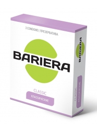 Классические презервативы Bariera Classic - 3 шт. - Bariera - купить с доставкой в Петропавловске-Камчатском