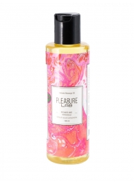 Массажное масло Pleasure Lab Delicate с ароматом пиона и пачули - 100 мл. - Pleasure Lab - купить с доставкой в Петропавловске-Камчатском