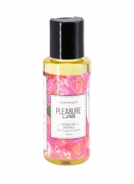 Массажное масло Pleasure Lab Delicate с ароматом пиона и пачули - 50 мл. - Pleasure Lab - купить с доставкой в Петропавловске-Камчатском