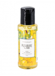 Массажное масло Pleasure Lab Refreshing с ароматом манго и мандарина - 50 мл. - Pleasure Lab - купить с доставкой в Петропавловске-Камчатском
