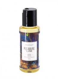 Массажное масло Pleasure Lab Relaxing с ароматом винограда и инжира - 50 мл. - Pleasure Lab - купить с доставкой в Петропавловске-Камчатском