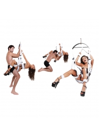 Секс-качели Fantasy Bondage Swing White - Pipedream - купить с доставкой в Петропавловске-Камчатском
