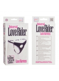 Трусы для страпона с универсальным креплением Universal Love Rider Luxe Harness - California Exotic Novelties - купить с доставкой в Петропавловске-Камчатском