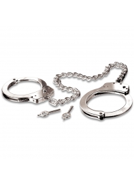 Металлические наручники Metal Leg Cuffs - Pipedream - купить с доставкой в Петропавловске-Камчатском