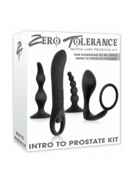 Набор стимуляторов простаты Intro To Prostate Kit - Zero Tolerance - в Петропавловске-Камчатском купить с доставкой
