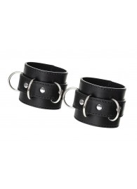 Черные наручники Anonymo на сцепке - ToyFa - купить с доставкой в Петропавловске-Камчатском