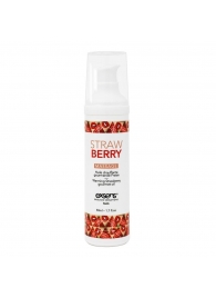 Разогревающее массажное масло  с ароматом клубники Gourmet Strawberry - 50 мл. - Exsens - купить с доставкой в Петропавловске-Камчатском