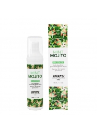 Разогревающее массажное масло с ароматом мохито Gourmet Mint Mojito - 50 мл. - Exsens - купить с доставкой в Петропавловске-Камчатском