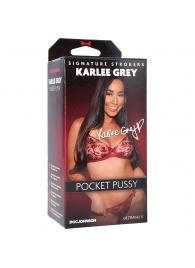 Мастурбатор-вагина Karlee Grey ULTRASKYN Pocket Pussy - Doc Johnson - в Петропавловске-Камчатском купить с доставкой