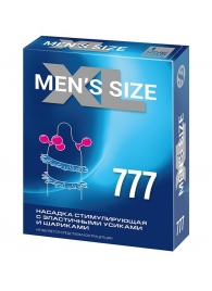 Стимулирующая насадка на пенис MEN SIZE 777 - Sitabella - в Петропавловске-Камчатском купить с доставкой
