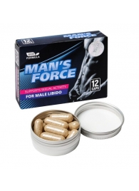 Пищевой концентрат для мужчин MANS FORCE  - 12 капсул - Sitabella - купить с доставкой в Петропавловске-Камчатском