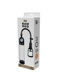 Прозрачная вакуумная помпа с манометром Deluxe Penis Pump - Dream Toys - в Петропавловске-Камчатском купить с доставкой