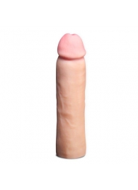 Телесная фаллическая насадка на пенис Magnum Xtender - 23 см. - Blush Novelties - в Петропавловске-Камчатском купить с доставкой