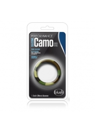 Эрекционное кольцо камуфляжной расцветки Silicone Camo Cock Ring - Blush Novelties - в Петропавловске-Камчатском купить с доставкой