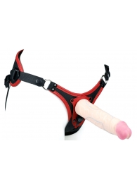 Пояс унисекс UNISEX Style с 2 насадками - LOVETOY (А-Полимер) - купить с доставкой в Петропавловске-Камчатском