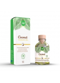 Массажный гель с ароматом кокоса Coconut - 30 мл. - INTT - купить с доставкой в Петропавловске-Камчатском