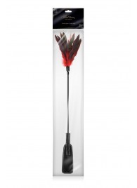 Стек-щекоталка Sweet Caress Feather Whip - 58 см. - Sweet Caress - купить с доставкой в Петропавловске-Камчатском