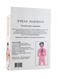 Надувная секс-кукла мужского пола - ToyFa - в Петропавловске-Камчатском купить с доставкой