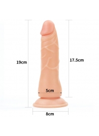 Женский страпон Easy Strapon Set 7.5 - 19 см. - Lovetoy - купить с доставкой в Петропавловске-Камчатском