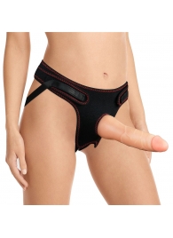 Женский страпон Easy Strapon Set 7.5 - 19 см. - Lovetoy - купить с доставкой в Петропавловске-Камчатском