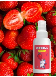 Универсальная смазка с ароматом клубники  Москва Вкусная  - 100 мл. - Москва - купить с доставкой в Петропавловске-Камчатском