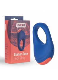 Синее эрекционное кольцо RRRING Dinner Date Cock Ring - FeelzToys - в Петропавловске-Камчатском купить с доставкой