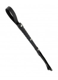 Чёрная плетка Deluxe Cat O  Nine - 62 см. - Pipedream - купить с доставкой в Петропавловске-Камчатском