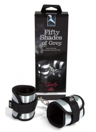 Серо-черные наручники Totally His - Fifty Shades of Grey - купить с доставкой в Петропавловске-Камчатском