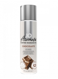 Массажное масло JO Aromatix Massage Oil Chocolate с ароматом шоколада - 120 мл. - System JO - купить с доставкой в Петропавловске-Камчатском