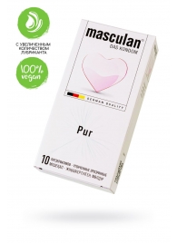 Супертонкие презервативы Masculan Pur - 10 шт. - Masculan - купить с доставкой в Петропавловске-Камчатском