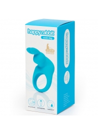 Голубое эрекционное виброкольцо Happy Rabbit Rechargeable Rabbit Cock Ring - Happy Rabbit - в Петропавловске-Камчатском купить с доставкой