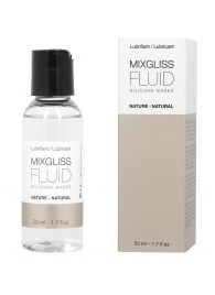 Смазка на силиконовой основе Mixgliss Fluid - 50 мл. - Mixgliss - купить с доставкой в Петропавловске-Камчатском