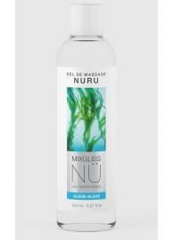 Массажный гель на водной основе Mixgliss NU Algae - 150 мл. - Mixgliss - купить с доставкой в Петропавловске-Камчатском