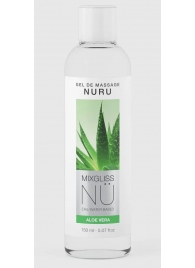 Массажный гель на водной основе Mixgliss NU Aloe Vera - 150 мл. - Mixgliss - купить с доставкой в Петропавловске-Камчатском