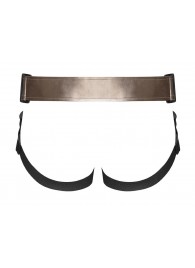 Бронзовый пояс для насадок Curious Harness - Strap-on-me - купить с доставкой в Петропавловске-Камчатском