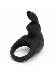 Черное эрекционное виброкольцо Happy Rabbit Rechargeable Rabbit Cock Ring - Happy Rabbit - в Петропавловске-Камчатском купить с доставкой